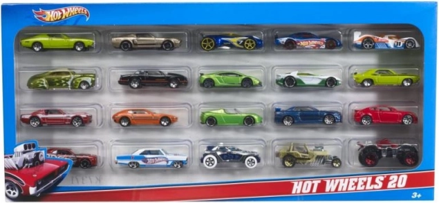 Set di macchine Hot Wheels 20 pz