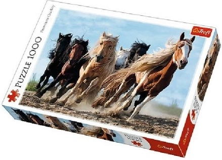 Puzzle 1000 pezzi Cavalli al galoppo
