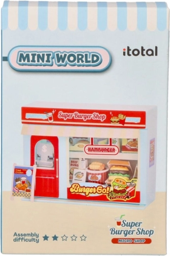 i-Total mini negozio di fast food burger fai da te