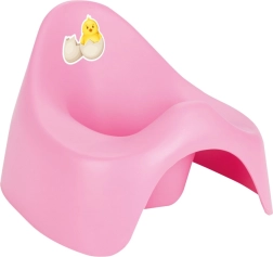 Vasino per bambini in plastica rosa