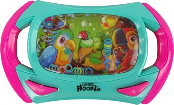 Gioco d'acqua di abilità Console di pappagalli verde