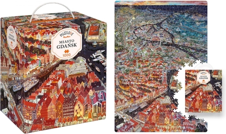 CzuCzu Puzzlove città di Danzica 1000 pezzi