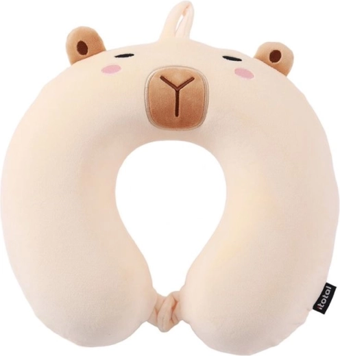 Cuscino da viaggio a ferro di cavallo Capibara