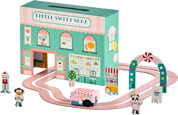 Petit Collage set di gioco pasticceria