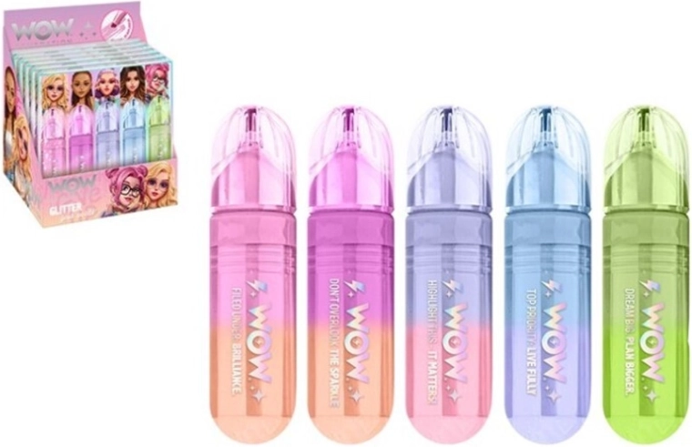 Set di evidenziatori glitterati WOW Generation – pastello, 5 pz