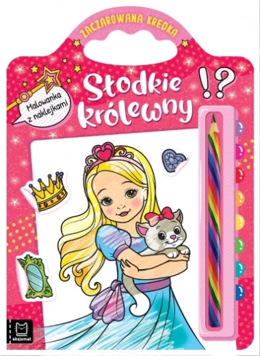 album da colorare con adesivi – dolci principesse