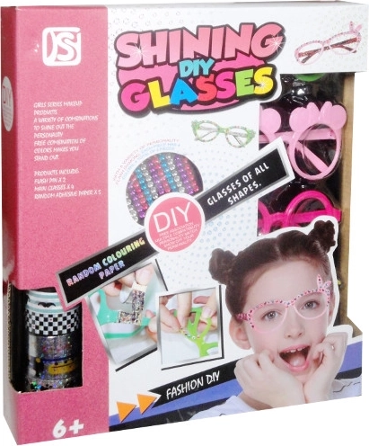 Set creativo per realizzare occhiali originali