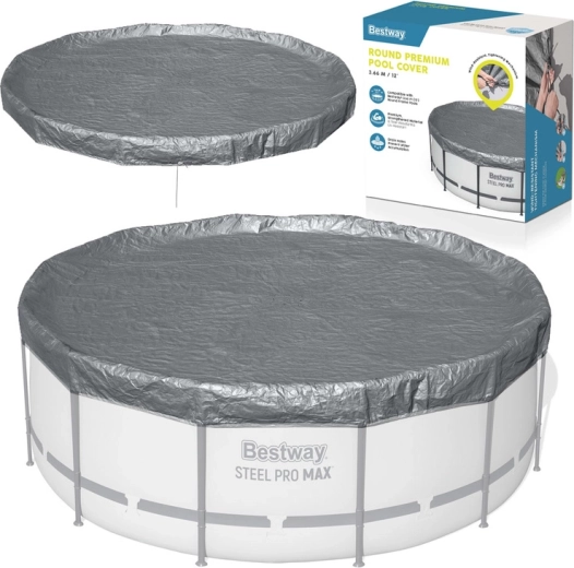 Bestway telo di copertura premium per piscina 366 cm