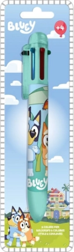 Penna a sfera 6 colori BLUEY