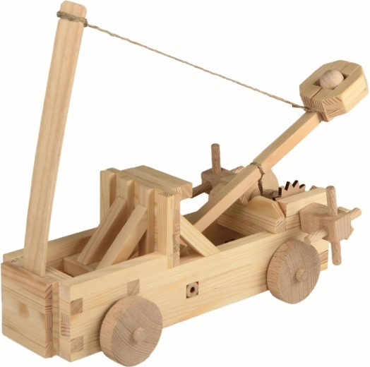 Walachia kit di costruzione in legno da incollare: catapulta