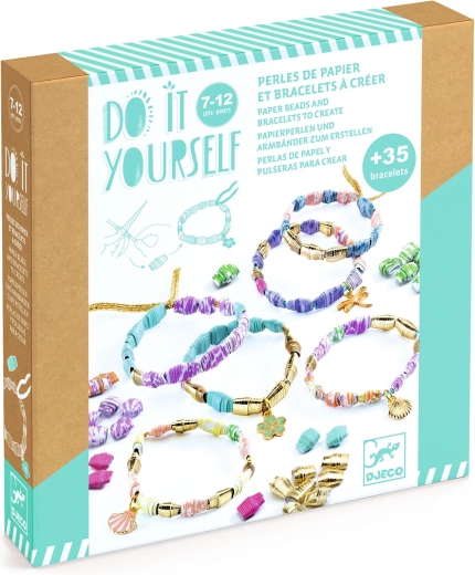 Kit creativo Djeco per realizzare braccialetti