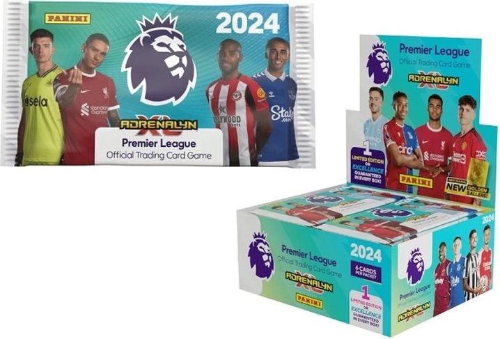 Panini Premier League 2024 Adrenalyn XL carte collezionabili – 36 bustine