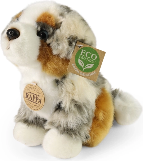 Rappa cane australian shepherd di peluche 20 cm eco-friendly