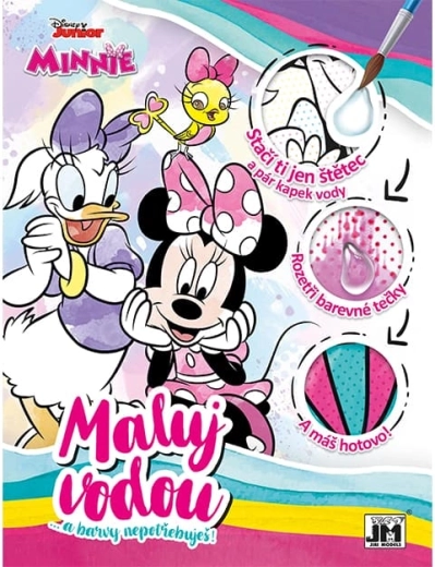 Dipingi con l’acqua A4 Minnie
