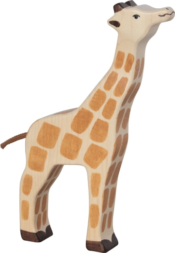 Holztiger giraffa con la testa sollevata - 1 pezzo