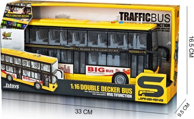 Autobus con effetti luminosi e sonori per bambini