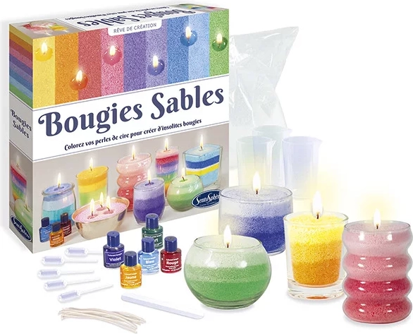 Sentosphere fai da te – candele di cera sabbiosa