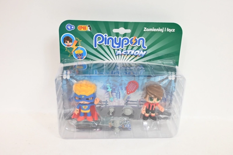 EPEE Pinypon set d’azione con 2 personaggi – calciatore e supereroe