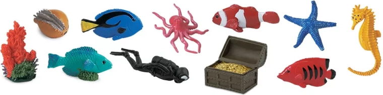 Safari Ltd. set di miniature del reef corallino