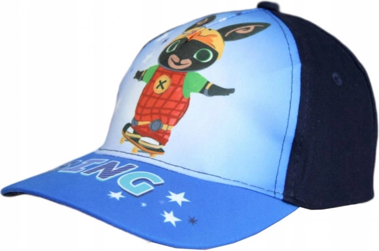 Cappellino con visiera Bing blu scuro