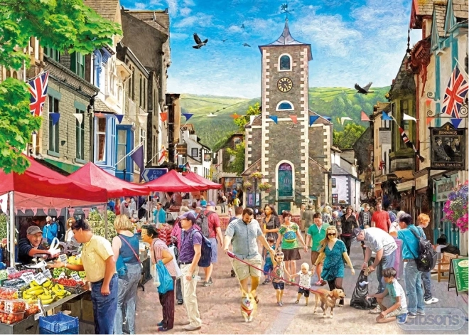 Puzzle GIBSONS - Keswick, 1000 pezzi