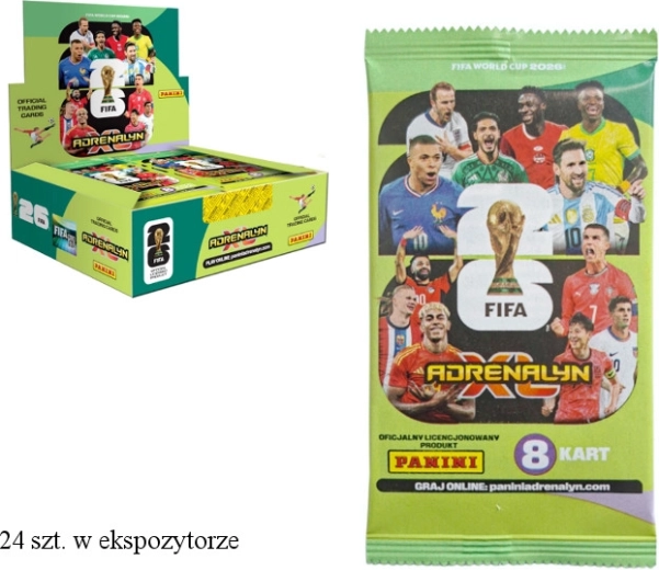 Panini FIFA World Cup 2026 Adrenalyn XL bustina con carte