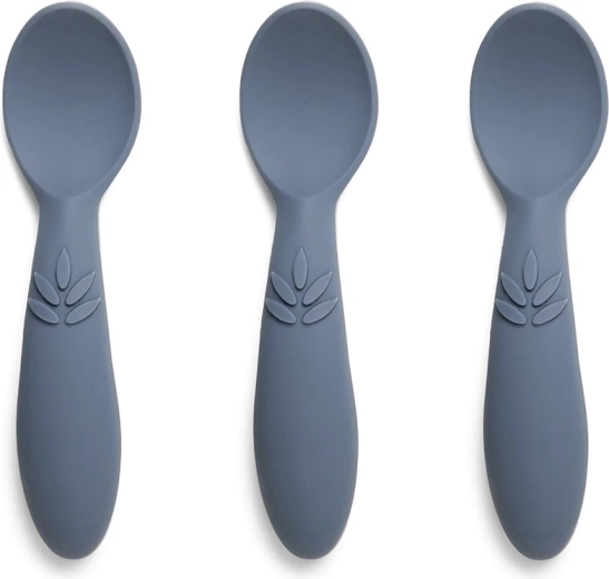 Cucchiaini in silicone NuuROO Ella Berling Sea - 1 pezzo