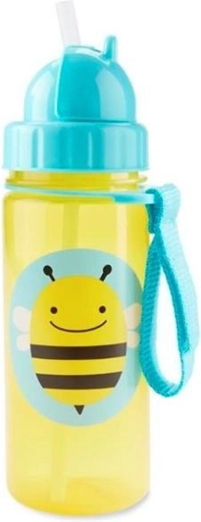 Skip Hop Zoo bicchiere con cannuccia ape 385 ml