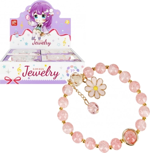 Set di braccialetti con fiorellini - 1 pezzo