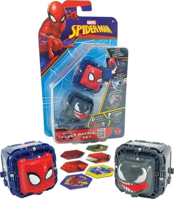 Battle Cubes MARVEL Spider-Man – set di 2 dadi