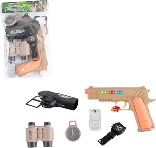 Set militare con pistola per piccoli comandanti