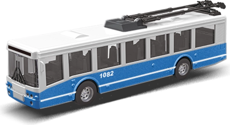 Filobus MHD blu 16 cm