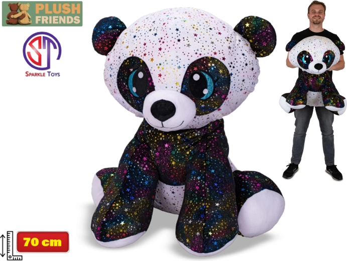Panda di peluche Star Sparkle 70 cm