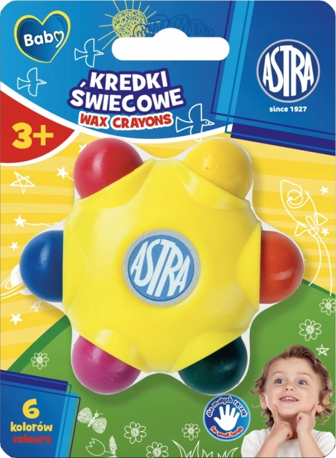 Pastelli a cera ASTRA BABY Stella