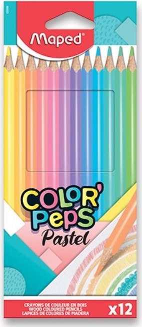 Pastelli MAPED Color'Peps Pastel 12 pz