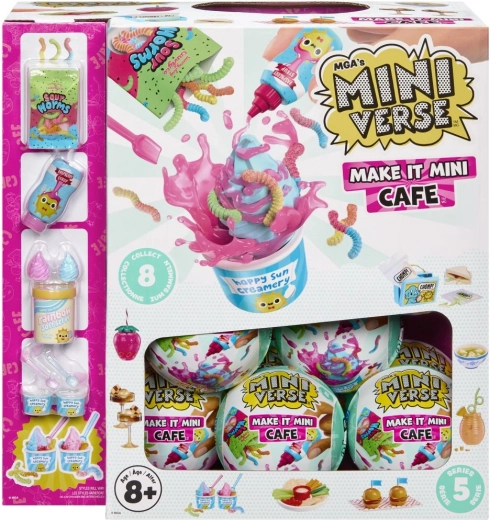 Miniverse Make It Mini Foods: caffetteria, serie 5 (Wave A) – miniature da collezione
