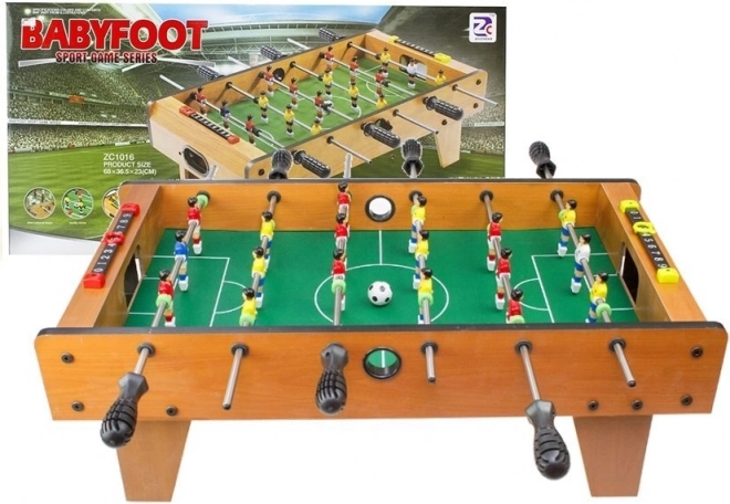 Calcio balilla da tavolo 70 cm – calcetto da tavolo in legno