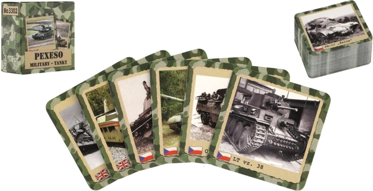 Memory retro Carri armati militari