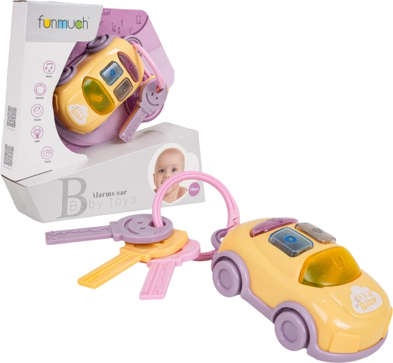 Set interattivo di chiavi con macchinina dotata di luci