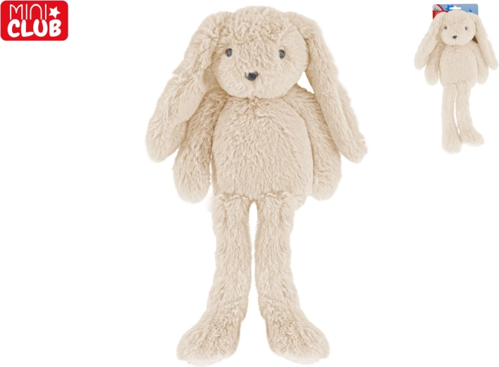 Mini Club coniglietto di peluche beige con gambe lunghe 37 cm