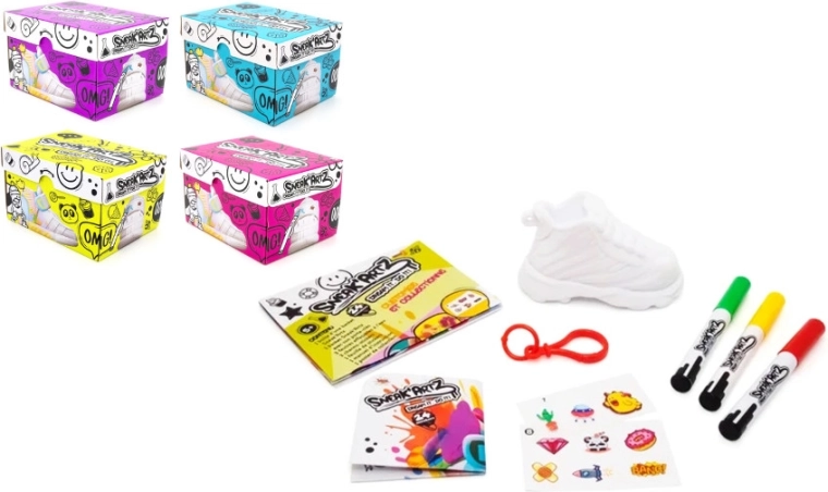 Sneak Artz set creativo per creare mini sneaker – portachiavi