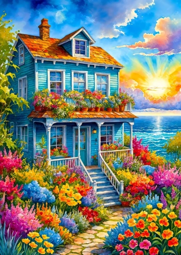 Enjoy puzzle Giardino oceanico 1000 pezzi