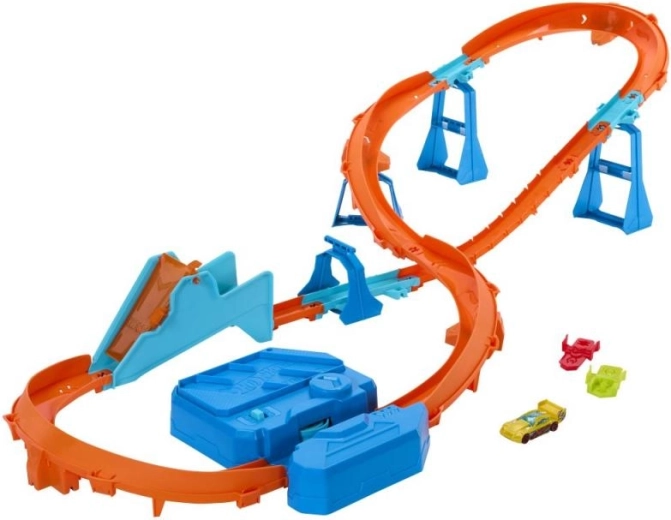 Hot Wheels Track Creator set potente con booster