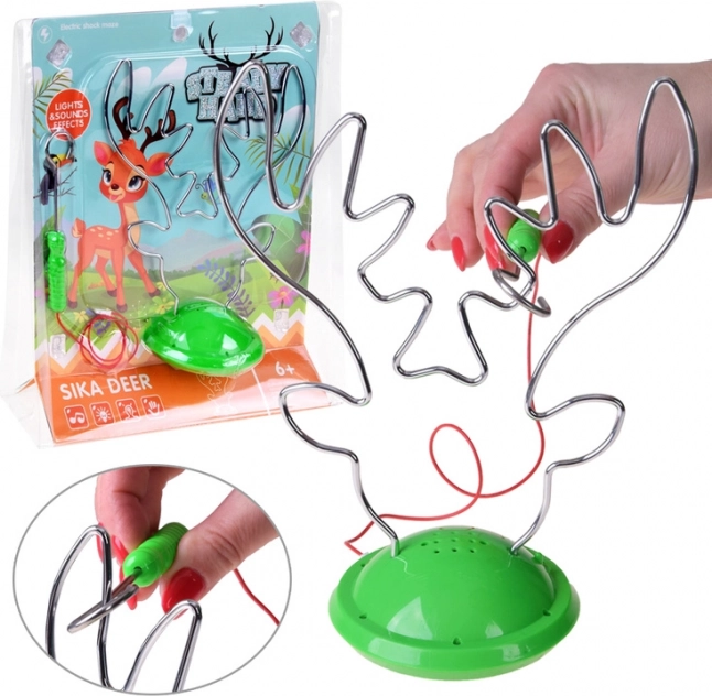 Labirinto elettrico di collisione Gioco di abilità