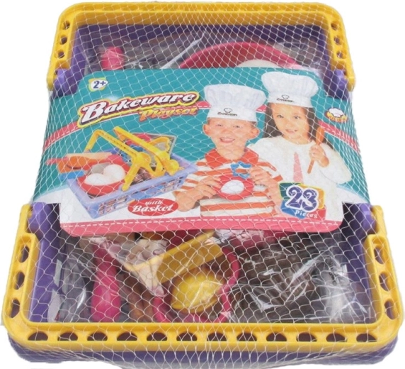 Passeggino per bambole con 23 pezzi di accessori