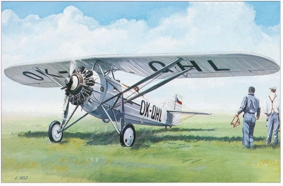 Modello di aereo Morane Saulnier MS 230