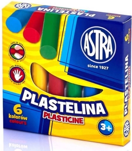 Plastilina ASTRA – set da 6 colori