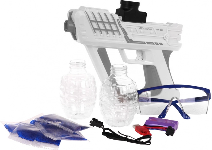 Pistola Gel Blaster Grigia con Accessori