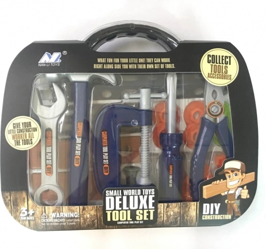 Set di attrezzi in plastica per bambini