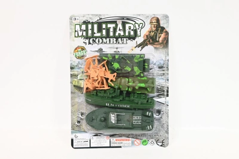 Set Armia di soldatini e veicoli militari (20 pz)